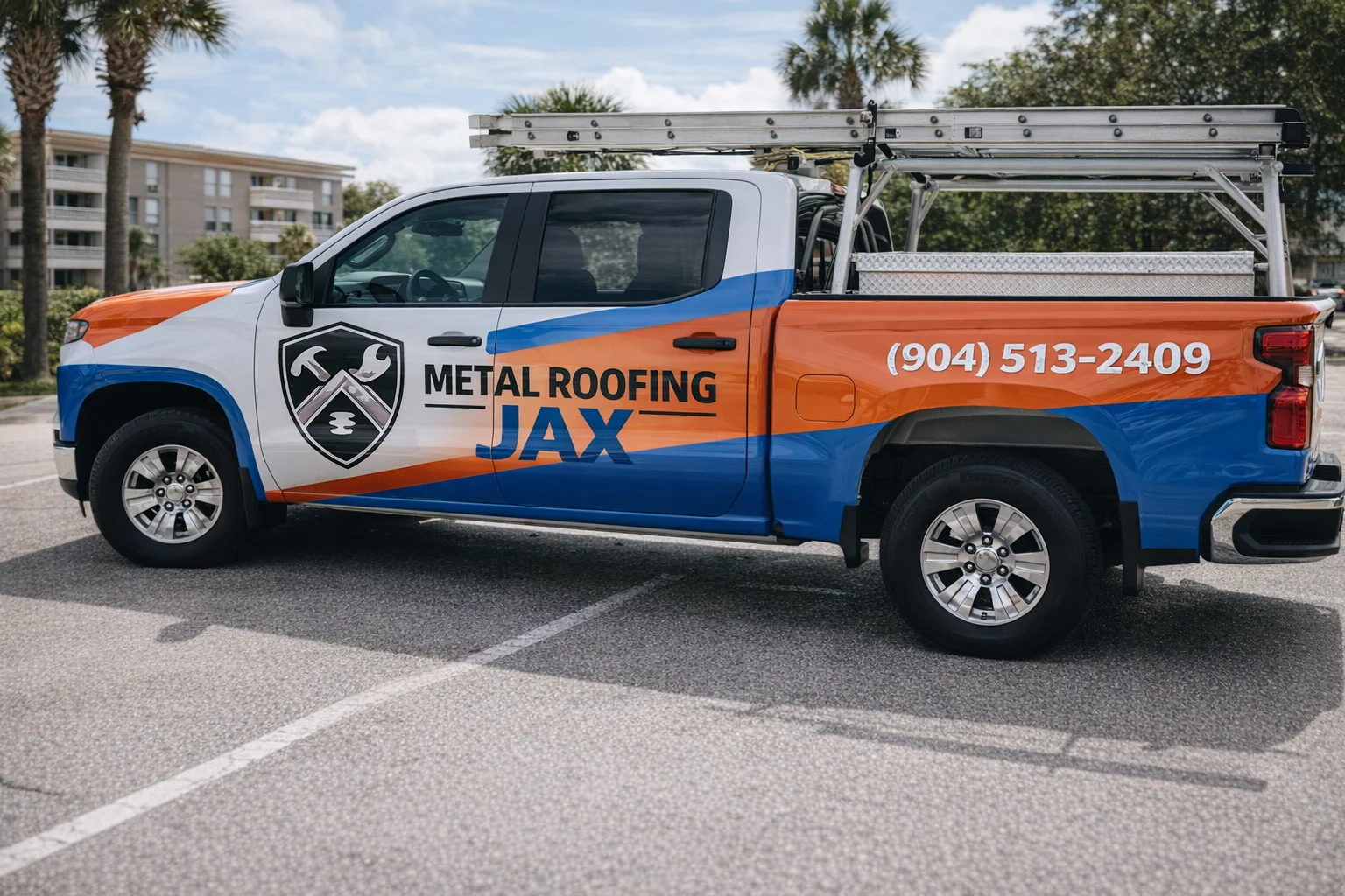 Metal Roofing JAX - Branded Van 1
